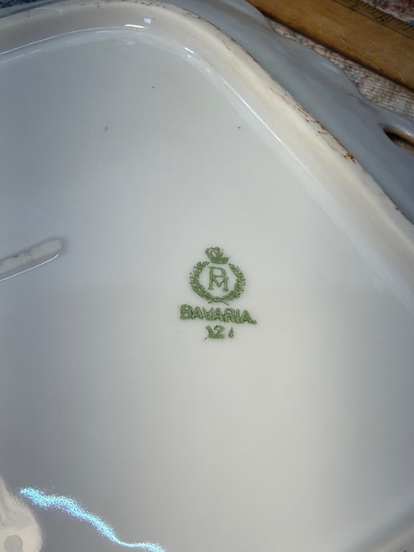 PM BAVARIA HAND PAINTED PLATE