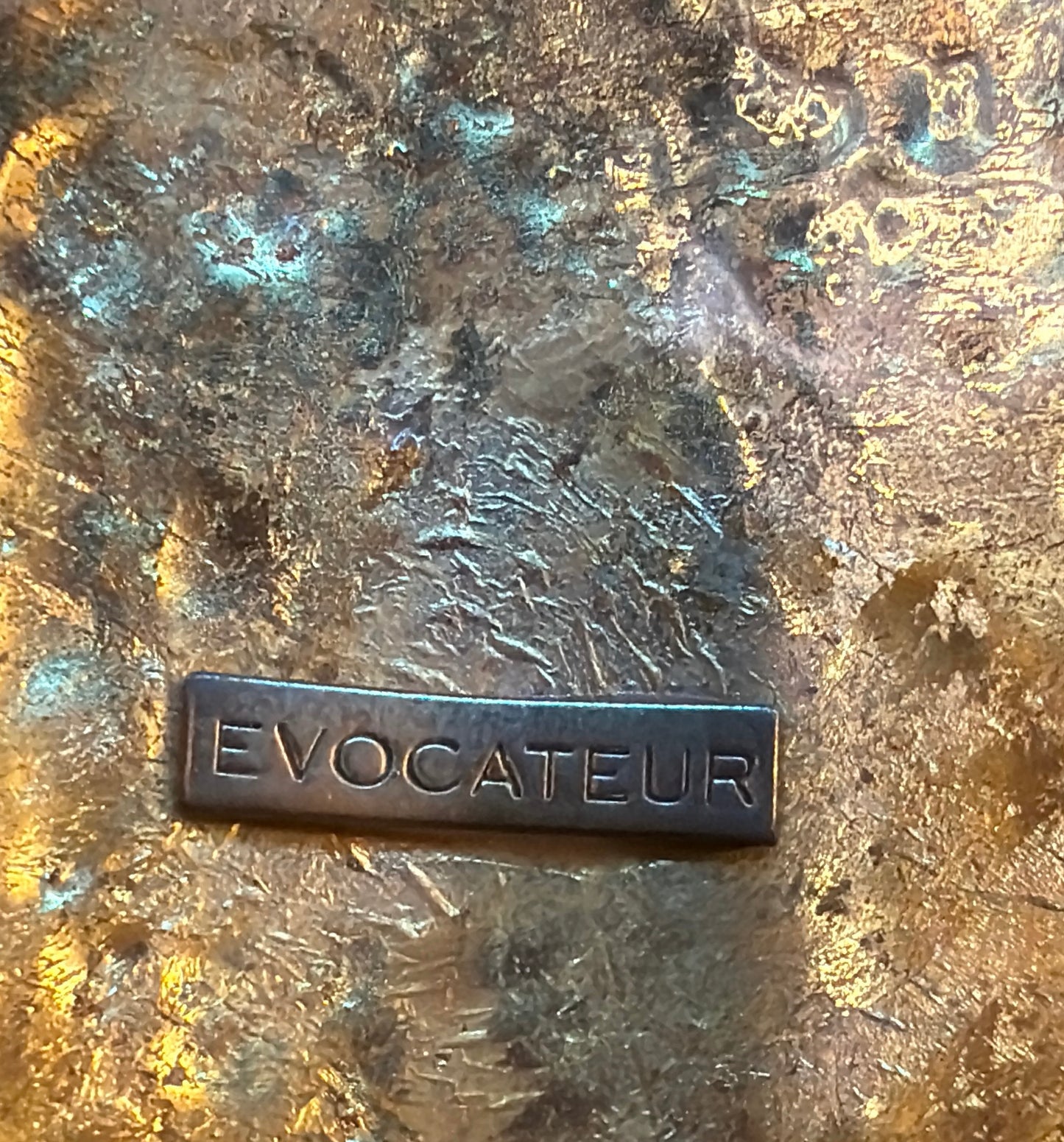 22K GOLD LEAF ÉVOCATEUR CUFF BRACELET
