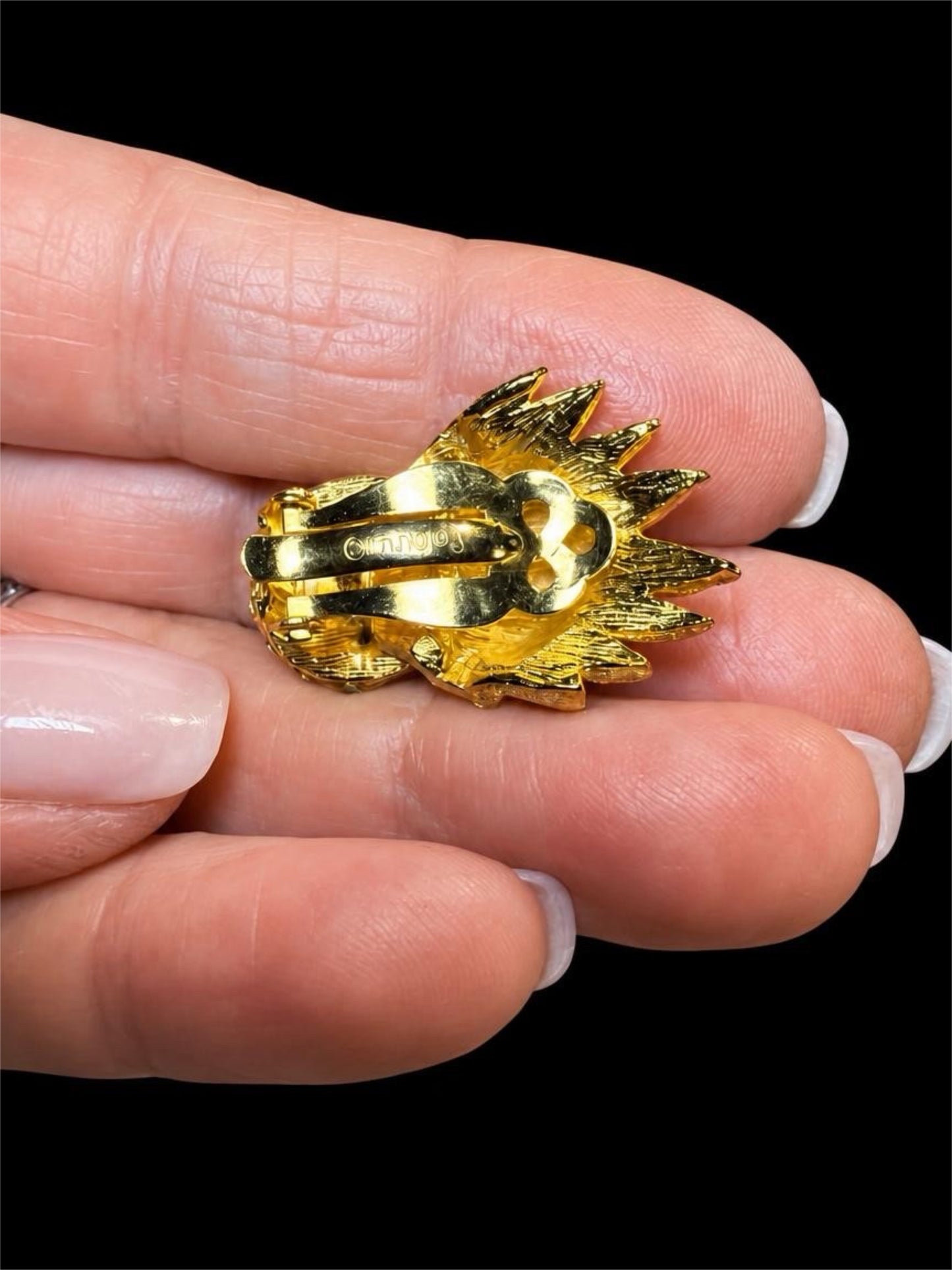 VINTAGE POLCINI CLIP-ON EARRINGS