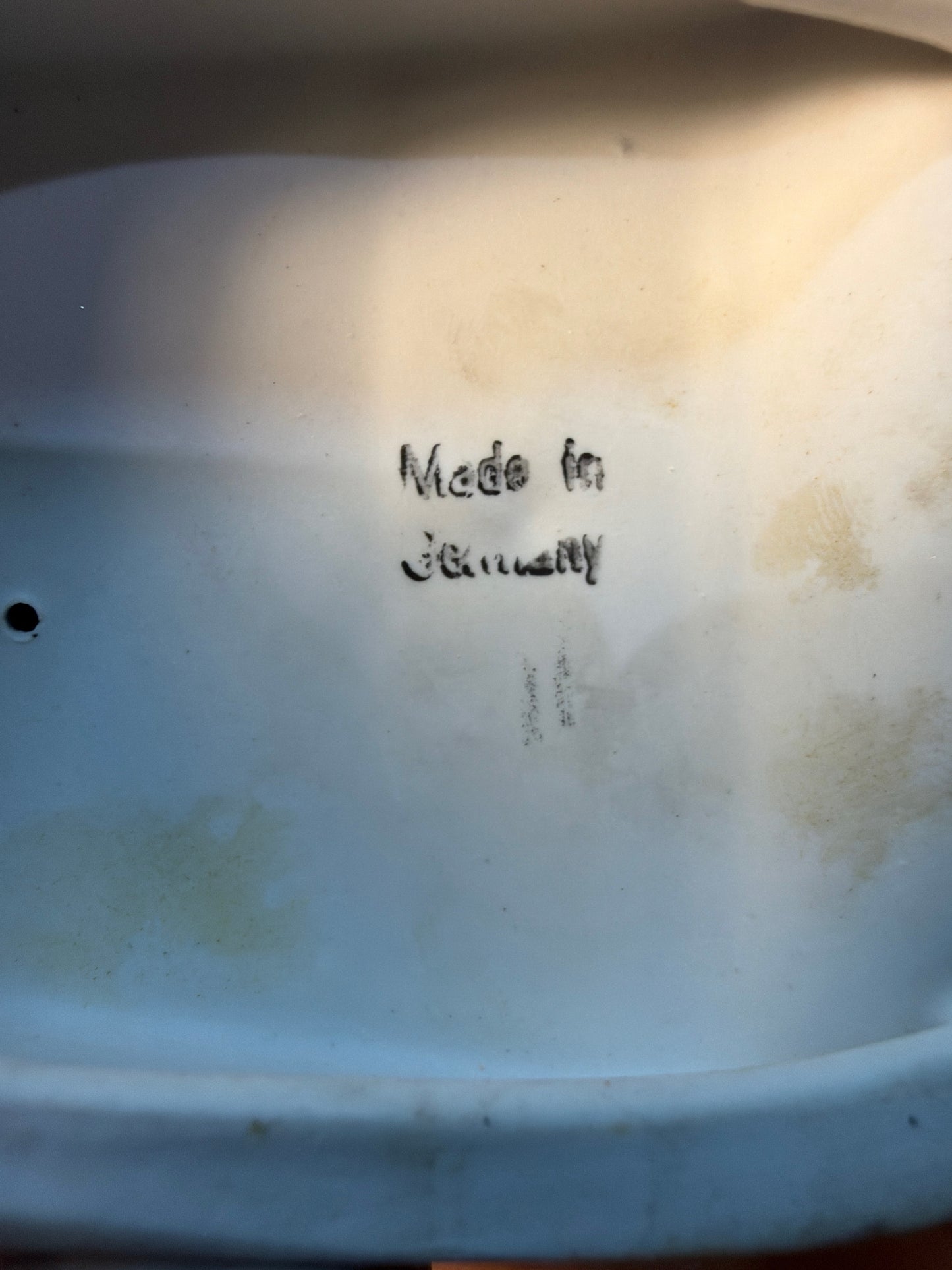 VERY RARE SCHAFER & VATER THIN MAN AND WOMAN IN CHAIR
