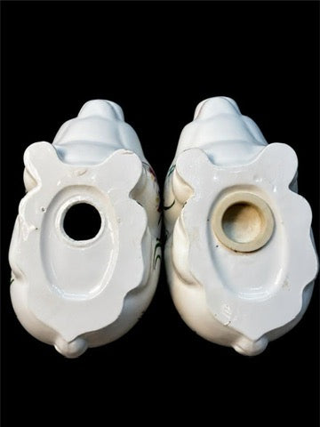 2 ITALIAN PORCELAIN PIGS
