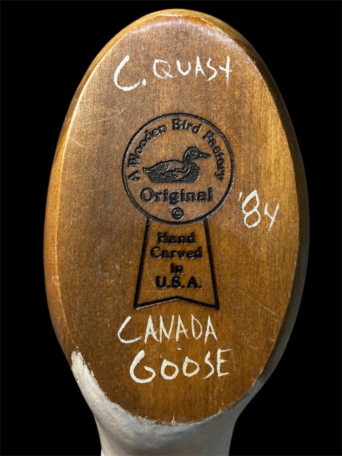 WOODEN BIRD FACTORY GOOSE