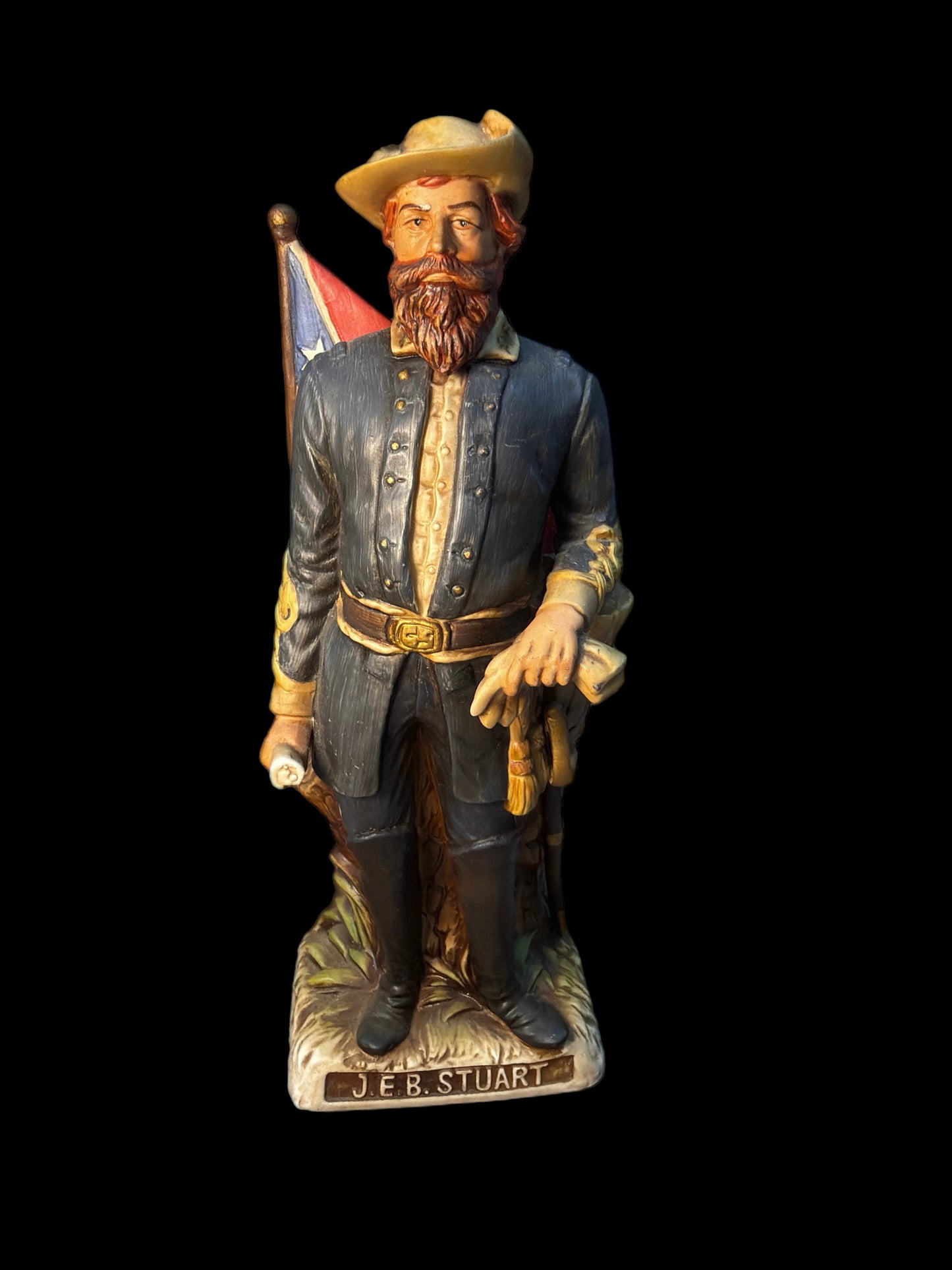 VINTAGE 1976 GENERAL J.E.B. STUART DECANTER