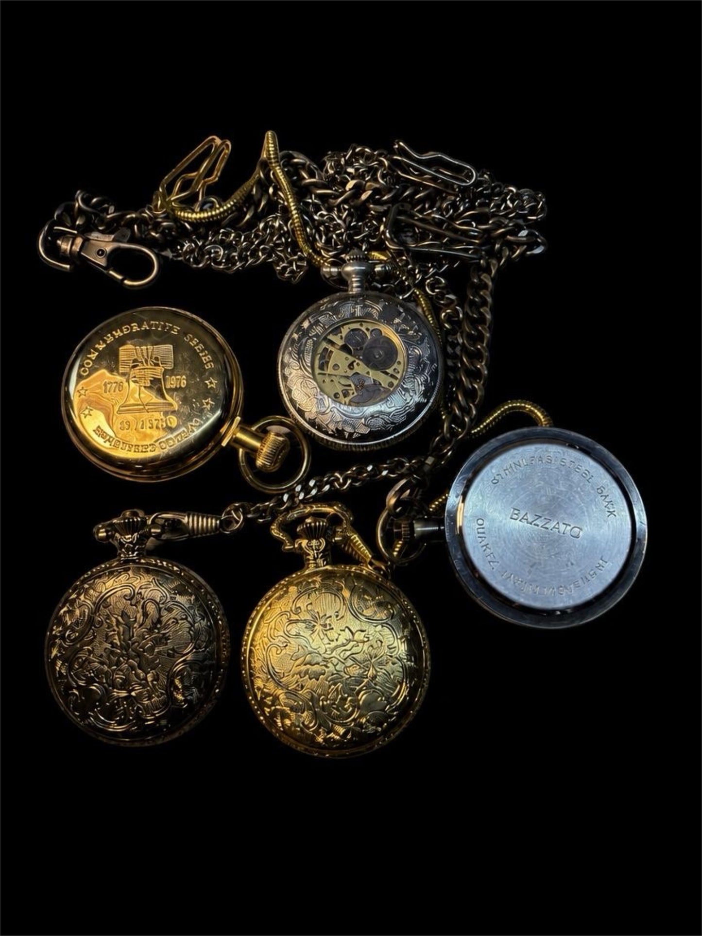 5 MISC. POCKET WATCHES