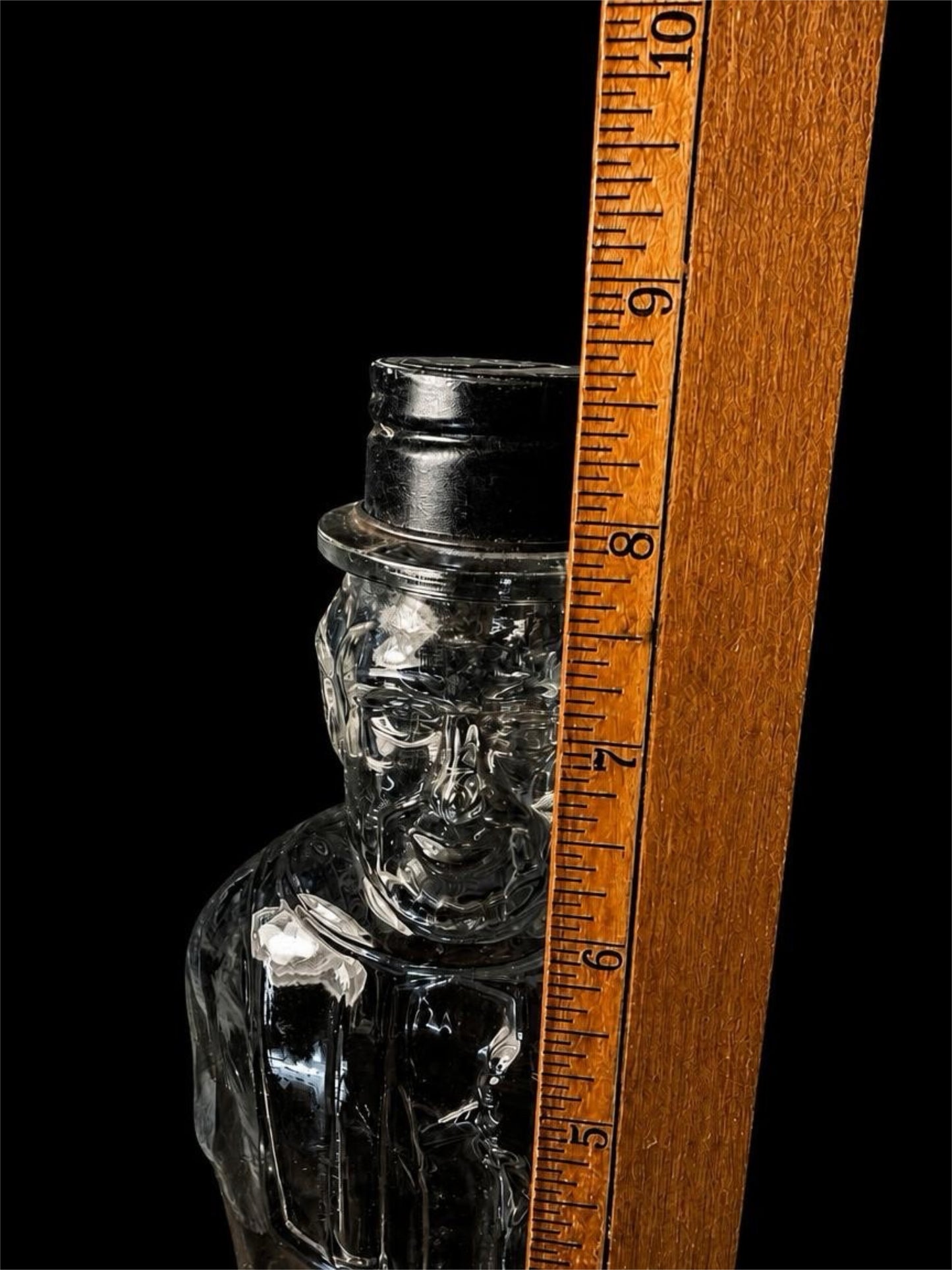 LINCOLN COIN BANK BOTTLE