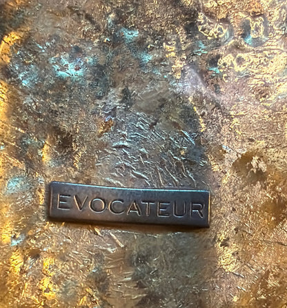 22K GOLD LEAF ÉVOCATEUR CUFF BRACELET