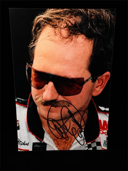 SIGNED DALE EARNHART PHOTOGRAPH