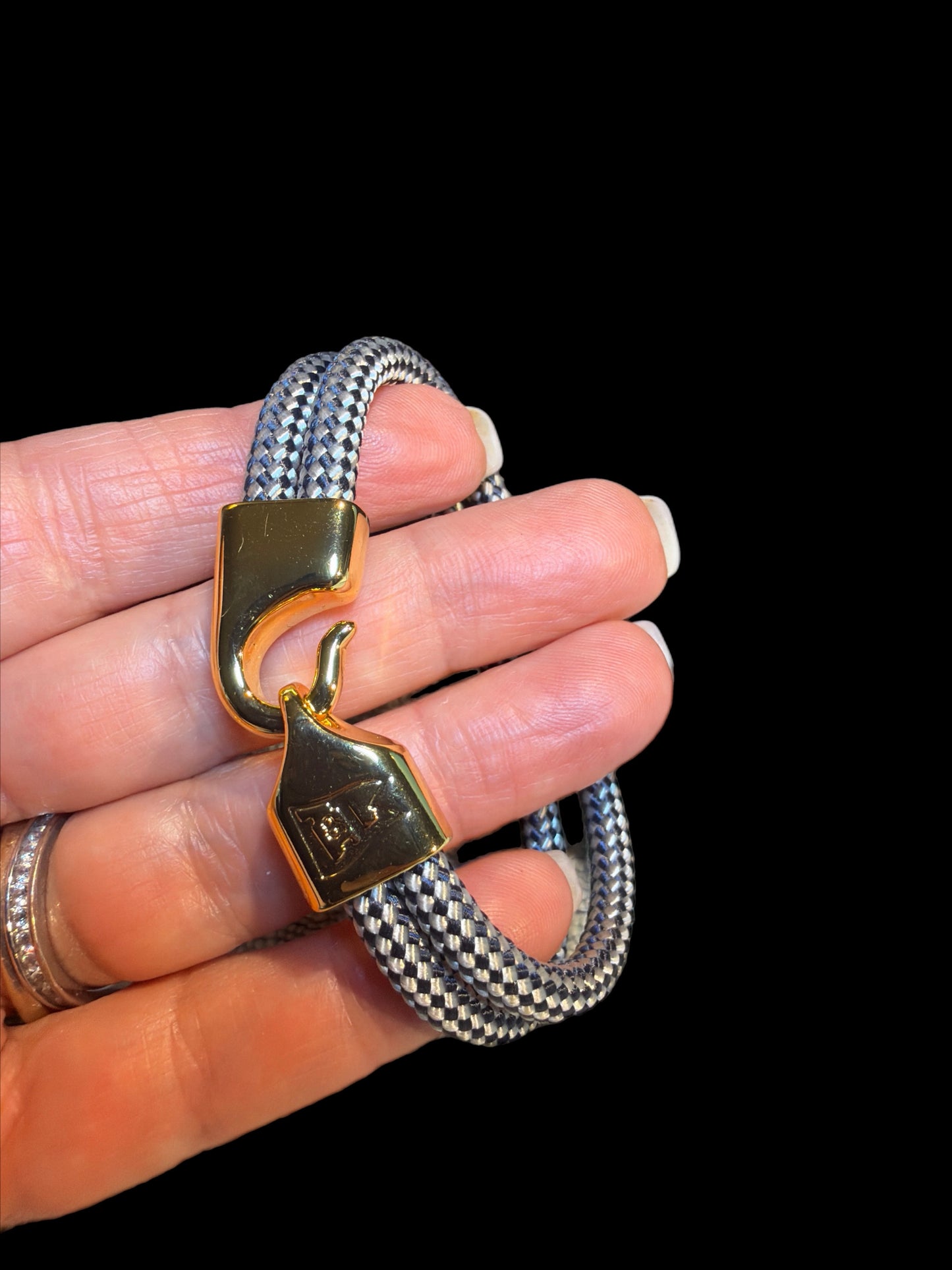 LIMITED EDITION LEMON & LIME NANTUCKET NAVY BRACELET