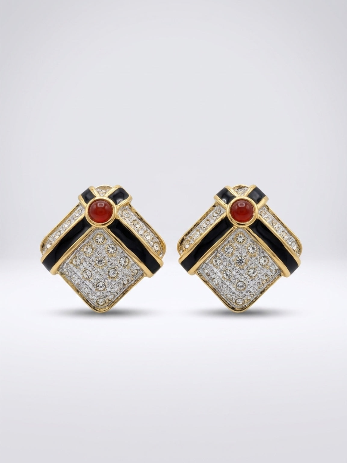 TONI LAURA ITALIAN CRYSTAL EARRINGS