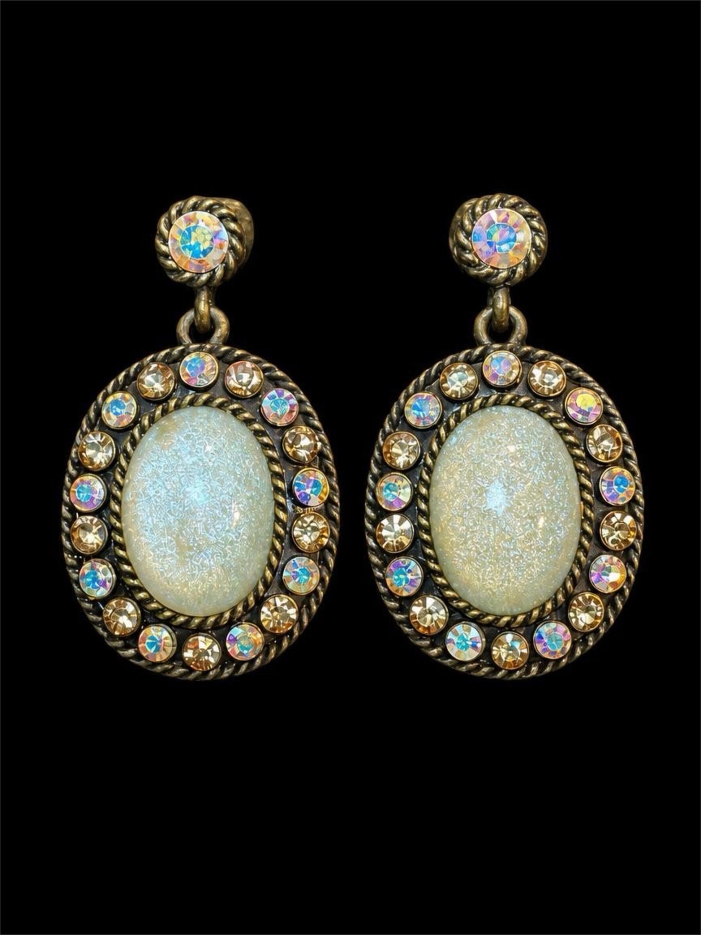 AVON OPALESCENT EARRINGS