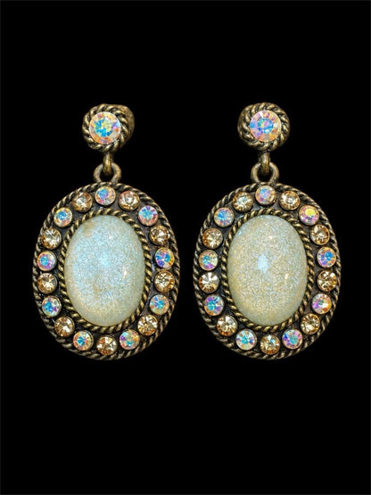 AVON OPALESCENT EARRINGS