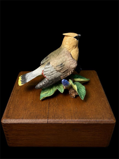 LENOX CEDAR WAXWING BIRD