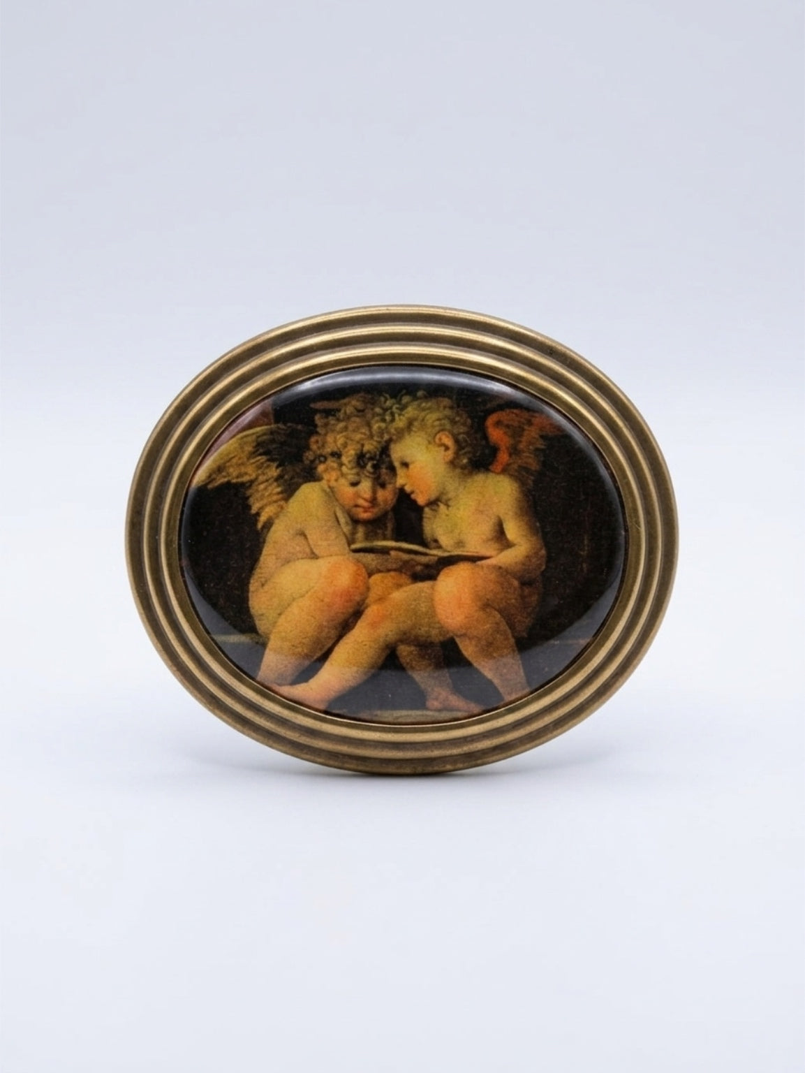 TWO WOMEN SAN FRANCISCO ANGELS BROOCH