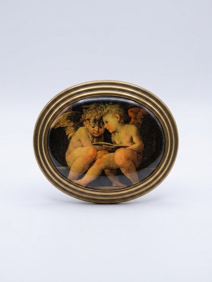 TWO WOMEN SAN FRANCISCO ANGELS BROOCH