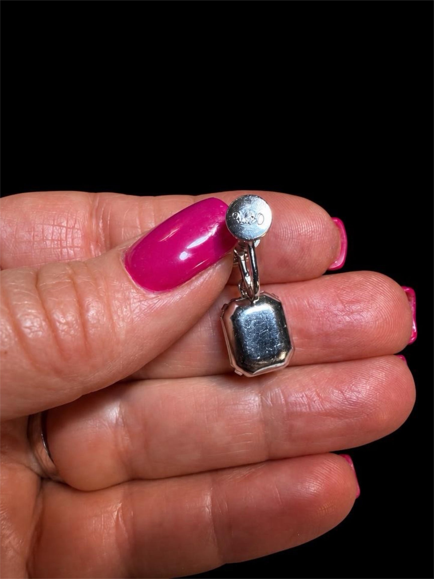 CORO GLASS EARRINGS