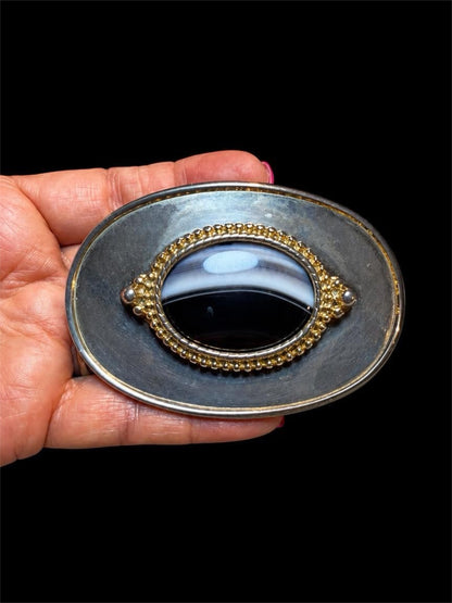 AGATE BELT BUCKLE
