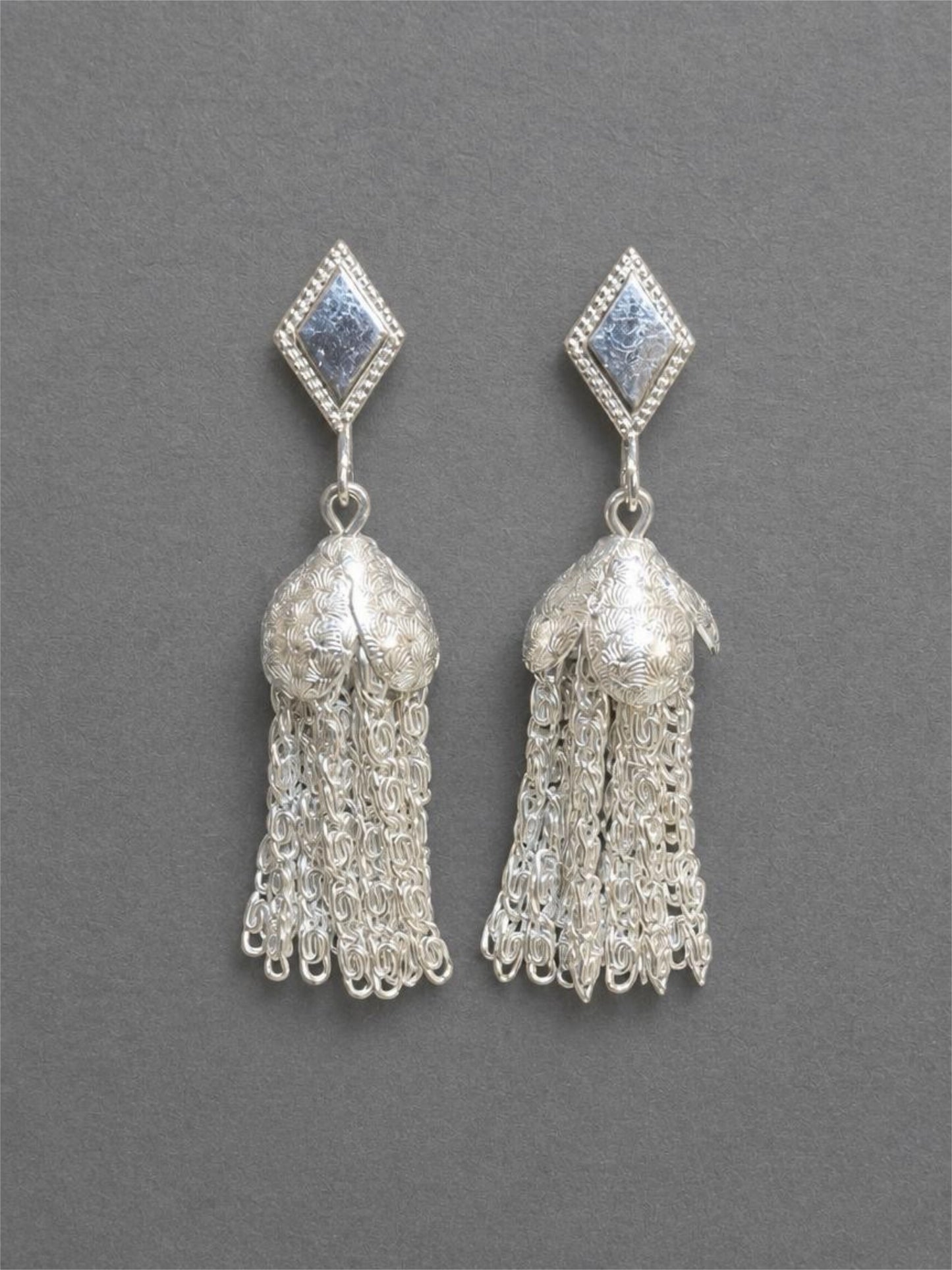 SARAH COVENTRY SILVER DANGLE EARRINGS