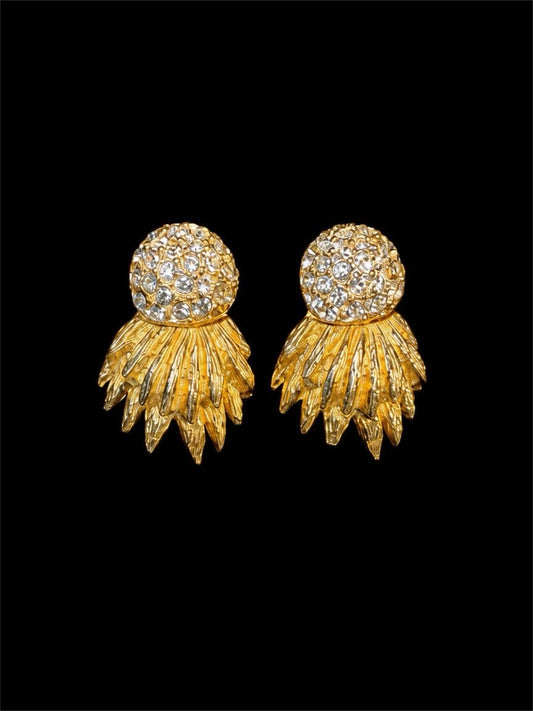 VINTAGE POLCINI CLIP-ON EARRINGS
