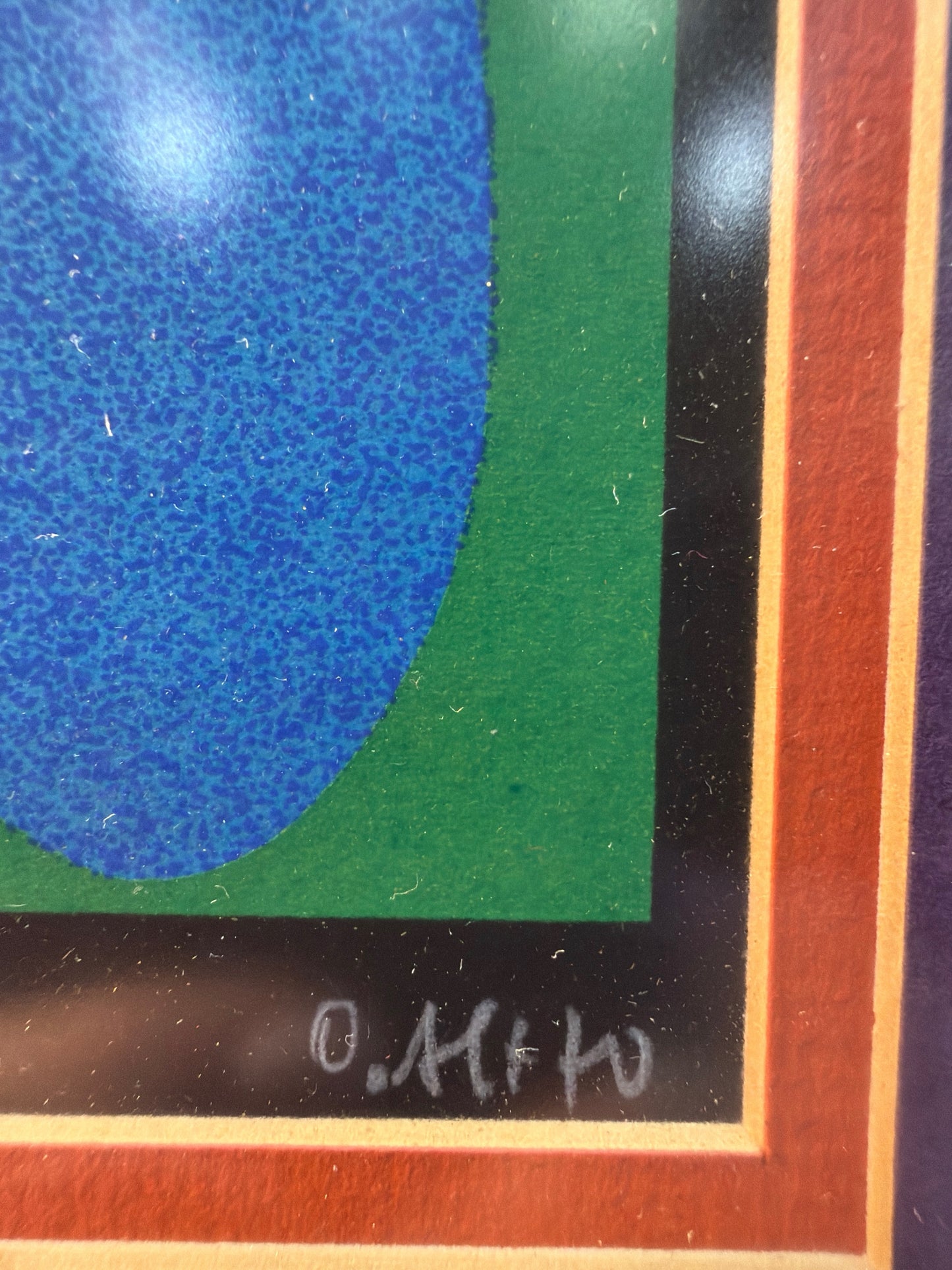 SIGNED "AIR" BY JOA MIRÓ