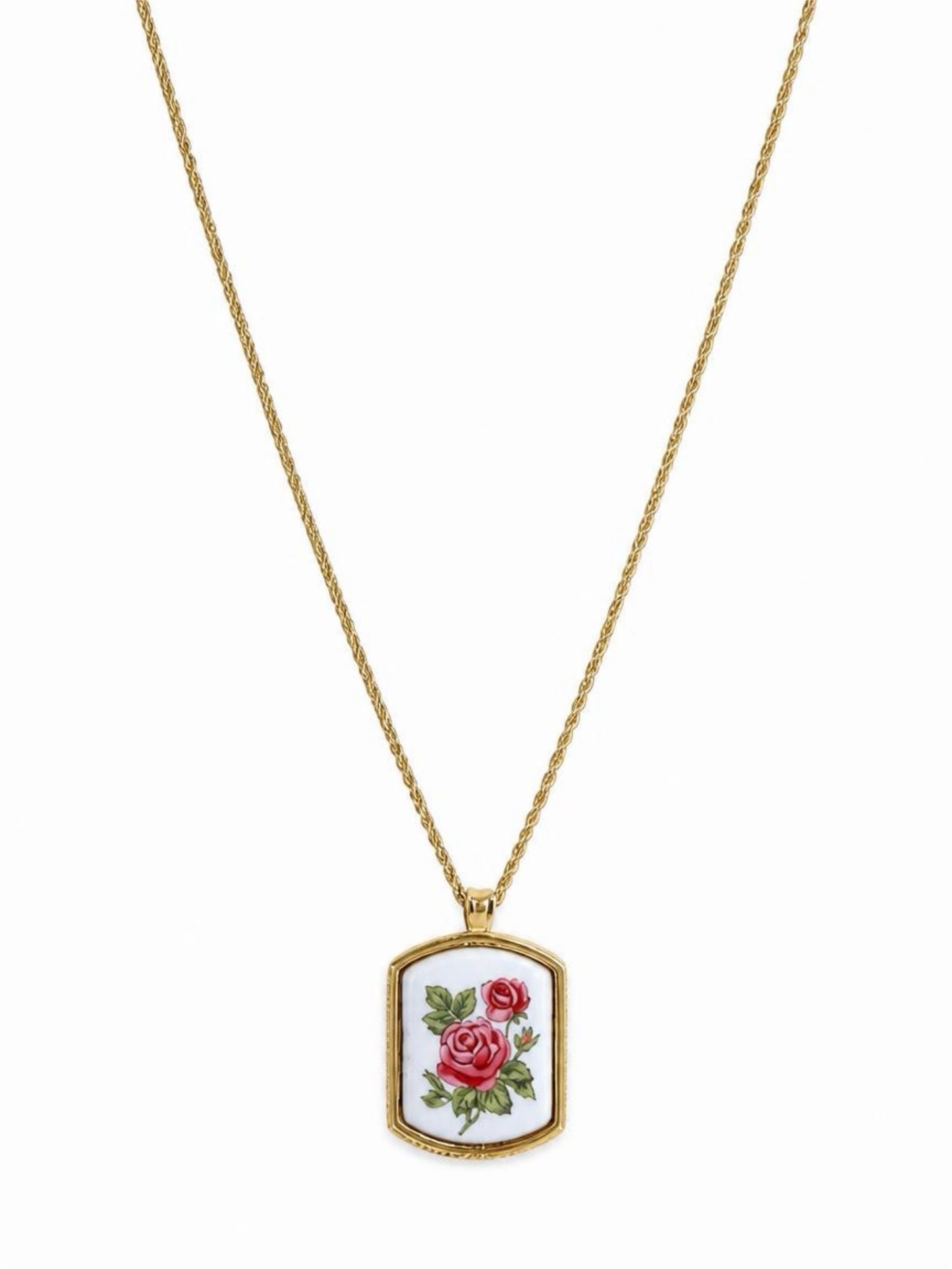 VINTAGE 1980'S AVBON "FLORAL HERITAGE" NECKLACE