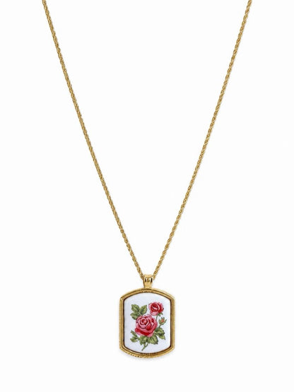 VINTAGE 1980'S AVBON "FLORAL HERITAGE" NECKLACE