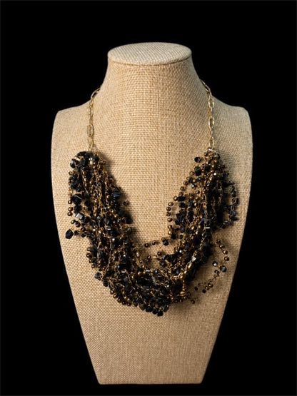 HAND MADE DONNA REINSEL BRASS NECKLACE