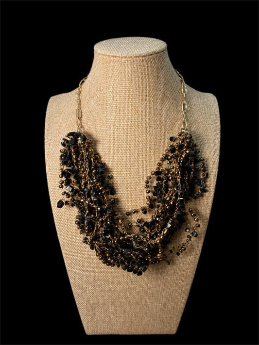 HAND MADE DONNA REINSEL BRASS NECKLACE