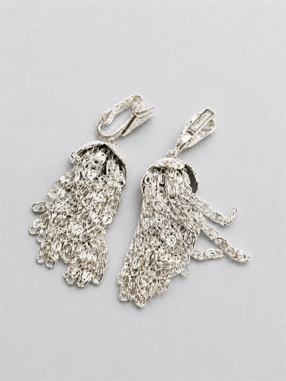 SARAH COVENTRY SILVER DANGLE EARRINGS