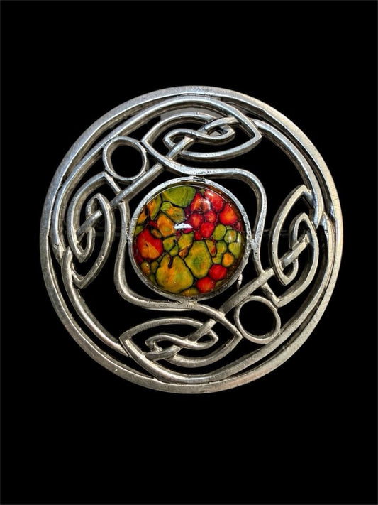 HEATHERGEMS CELTIC KNOT BROOCH