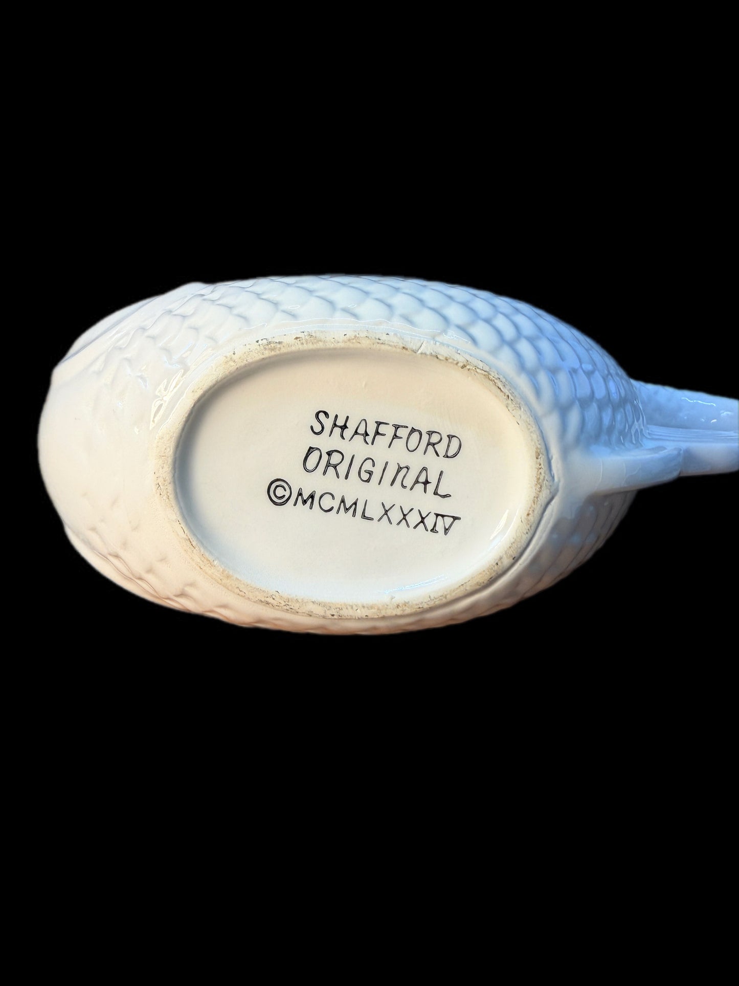 CERAMIC SHAFFORD ORIGINAL GRAVY BOAT