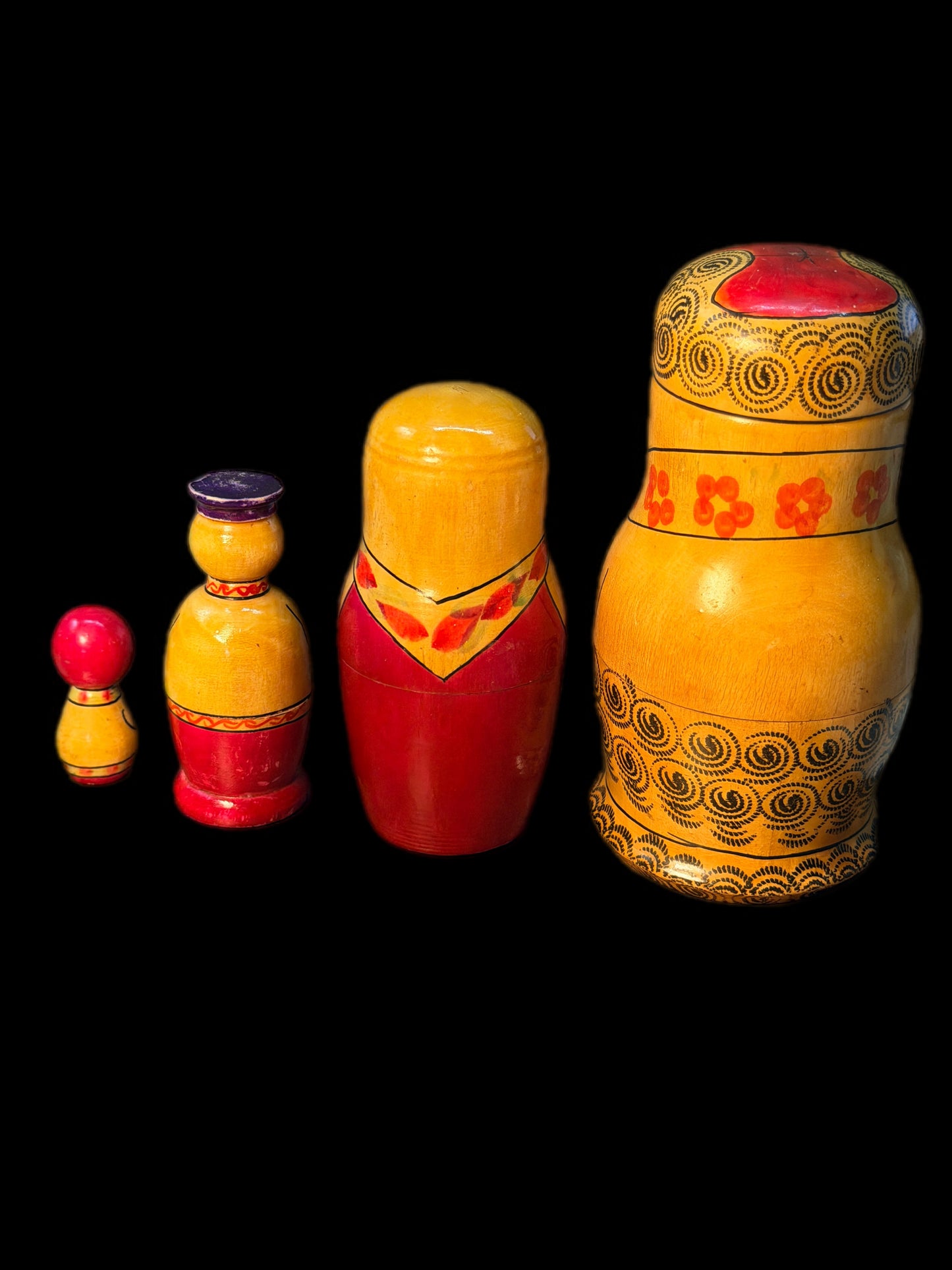 VINTAGE GERMAN CZAR RUSSIAN NESTING DOLLS