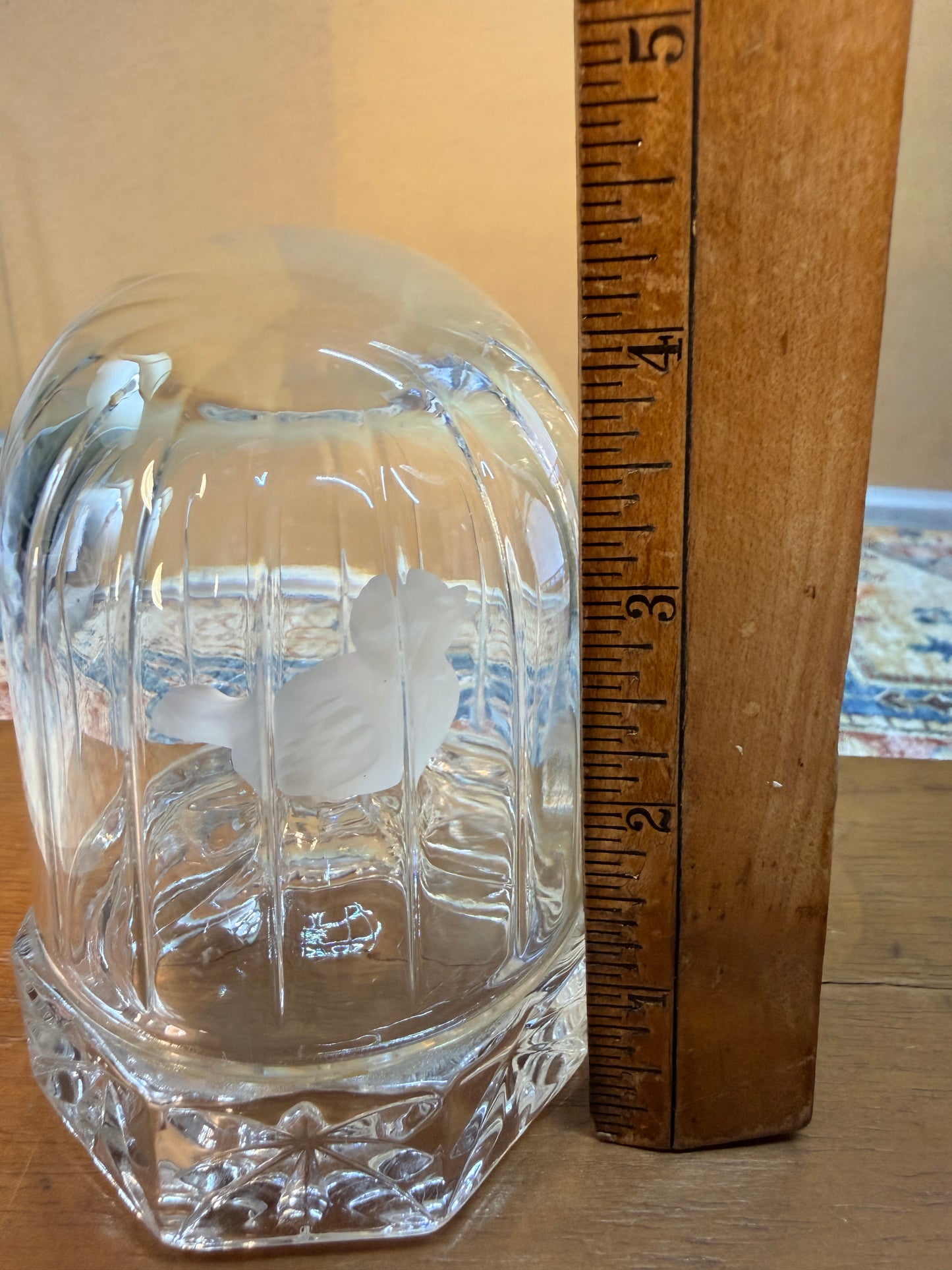 HOFBAUER CRYSTAL BIRD IN A CAGE