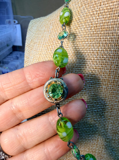 AMAZING URANIUM NECKLACE AND CLOSURE
