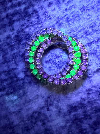 VINTAGE URANIUM BROOCH