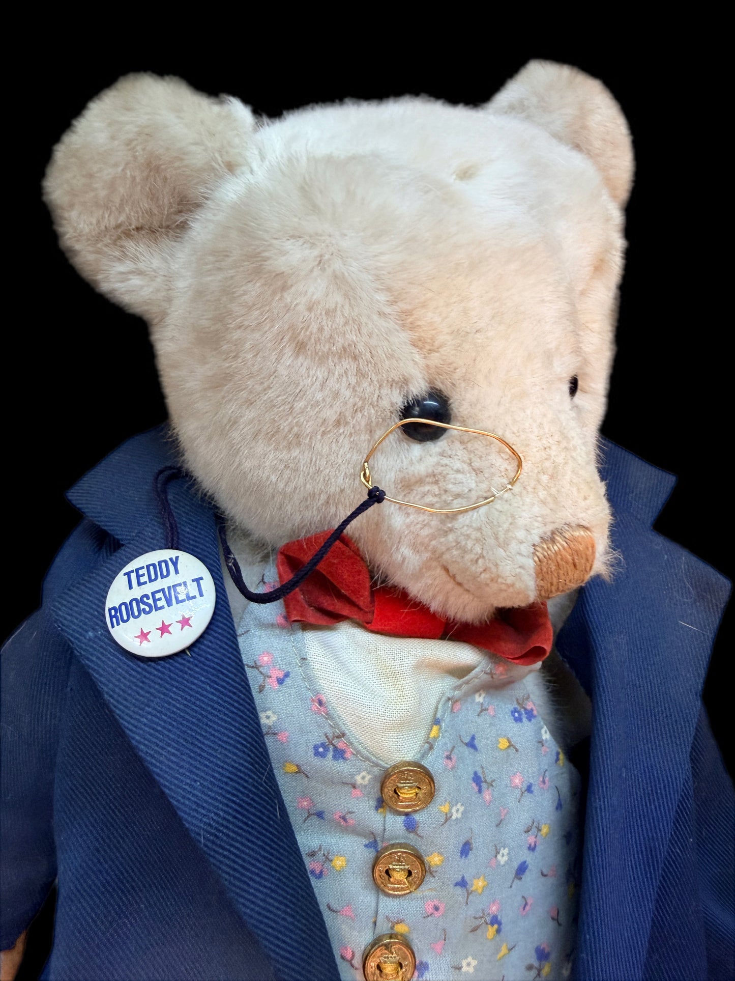 TEDDY B & TEDDY G ROOSEVELT TEDDY BEARS
