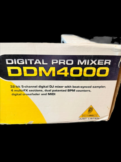 BEHRINGER DDM4000 32 BIT DIGITAL PRO MIXER