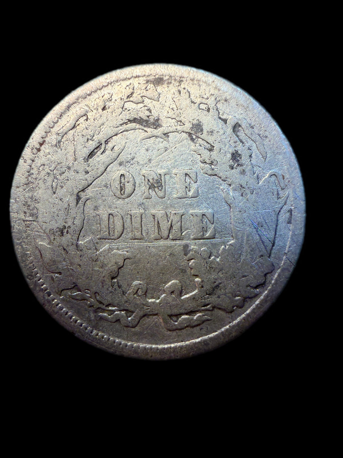 USA 1890 SEATED LIBERTY SILVER DIME
