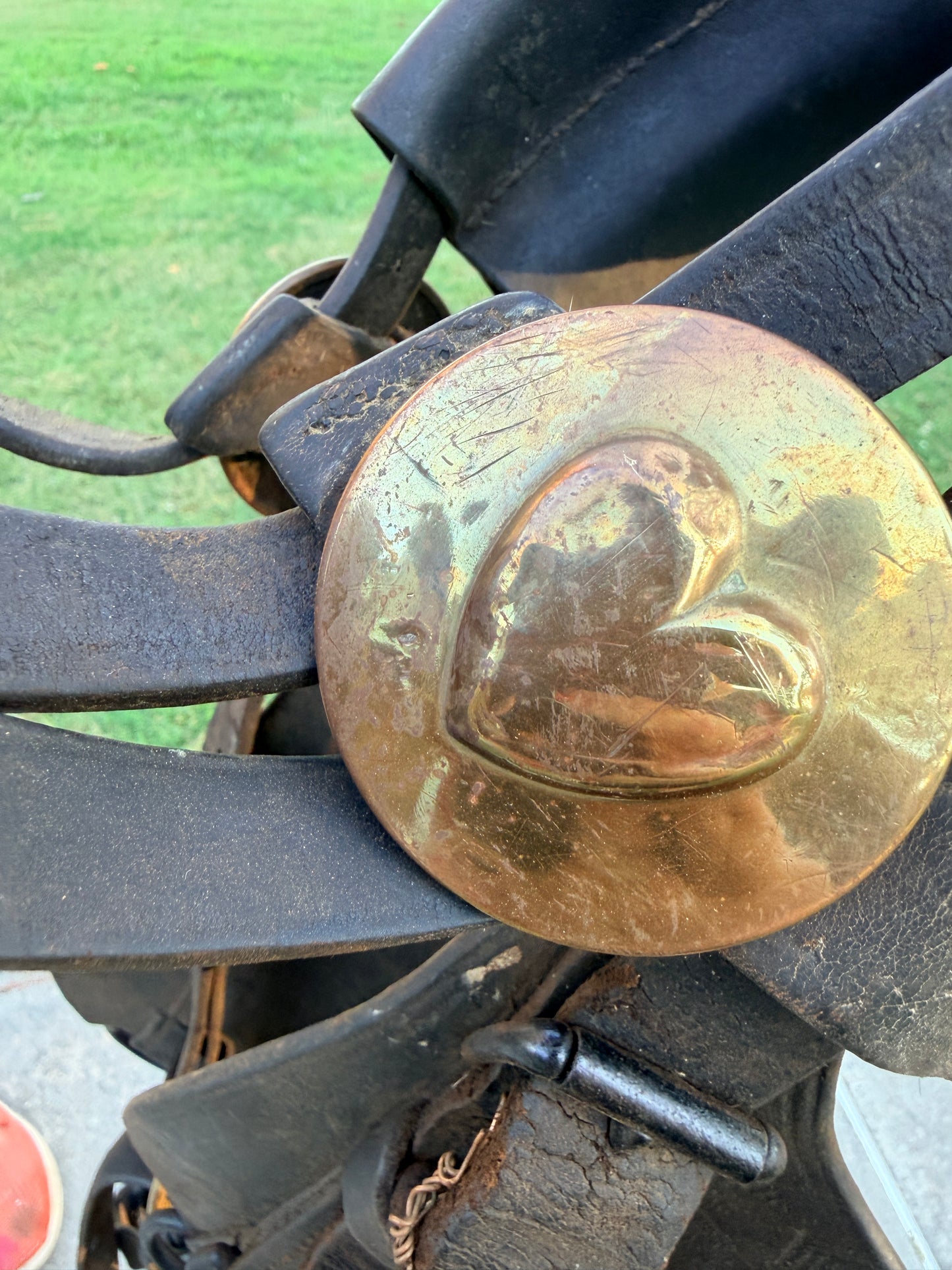 ANTIQUE LEATHER BRIDLE LIKELY FROM THE 1800'S
