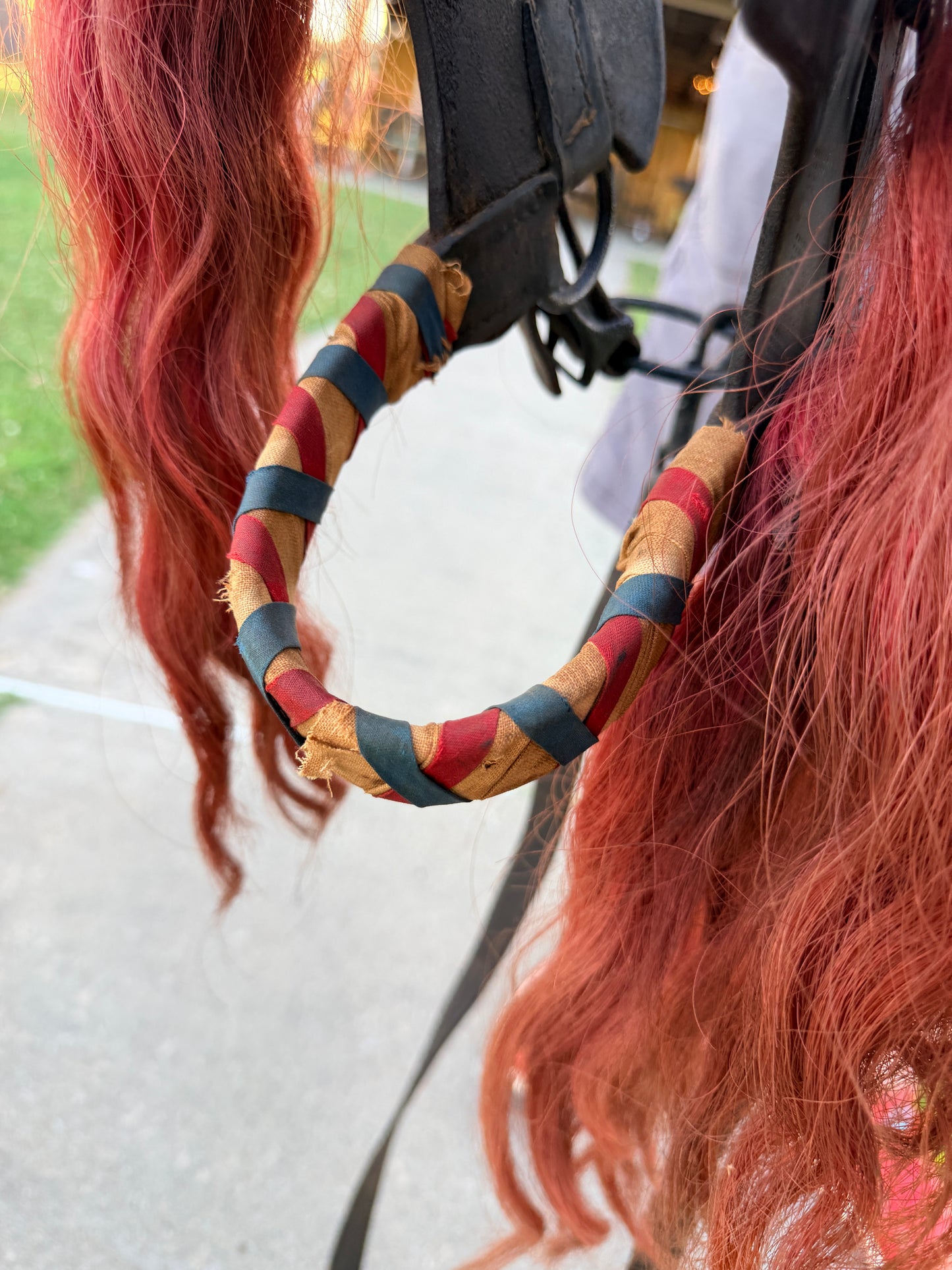 ANTIQUE LEATHER BRIDLE LIKELY FROM THE 1800'S