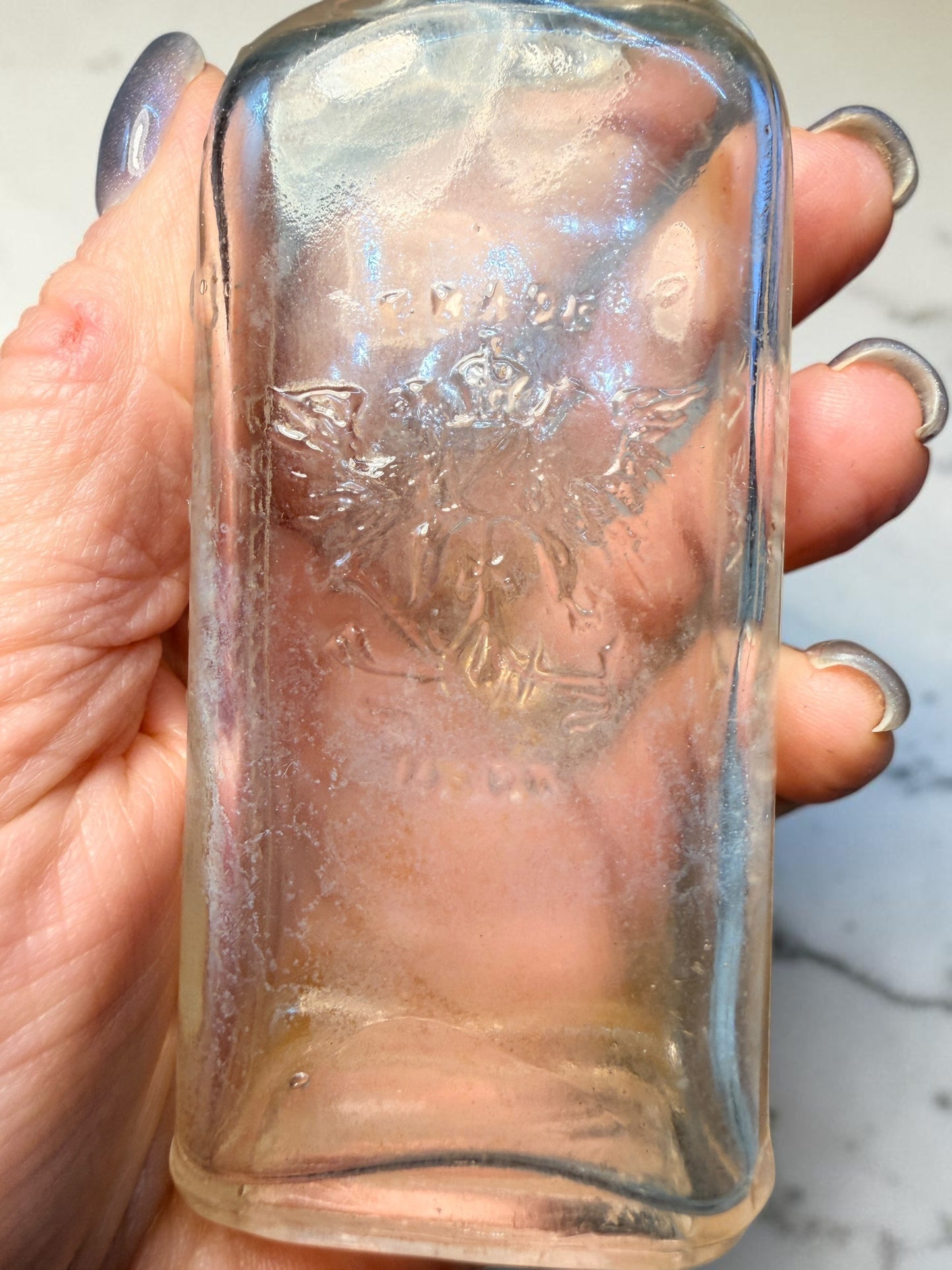 1907 THE EMPIRE HAIR REGENERATOR NY BOTTLE